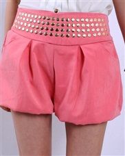 Dianice™ Bela Stylish High Rise Rebites Shorts Mulheres